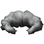 Gray Neck Fur Collar 1.0