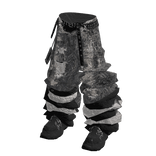 Gray Y2K Washed Baggy Striped Cargo Pants [PBR]