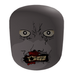 Gray Zombie Invincible Face