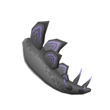 Gray&Purple Stegosaurus tail