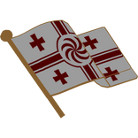 Greater Iveria Flag Pin