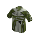 98 Color Block Racing Jersey (Green)