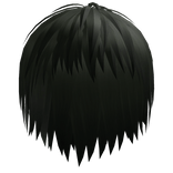 emo short green vkei hair ⭑ 