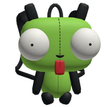 Green Alien GIR Scene Plush Backpack [3.0]