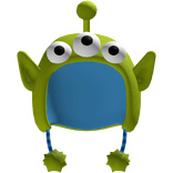 Green Alien Hood