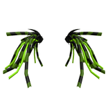 Green & Black Cyberlox Extensions (Cybergoth)