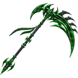 Green and Black Soul Snatcher Scythe