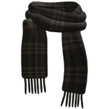 Green and Black Tartan Oversized Scraf