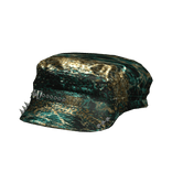 Green & Gold Gothic Newspaper Cap