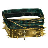 Green & Gold Left Shoulder Gold Armor