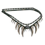 Green & Gold Right Tiger Tooth Shoulder Rope