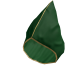 ♾️ Green and gold wizard hood (PBR)