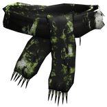 Green Archive Emo Neck Scarf