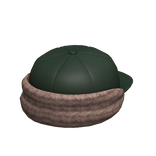 Green Backwards New Era Athletics Fitted Cap