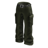 Green Baggy Pants