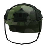 Green Camo Swat Helmet