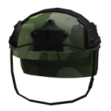 Green Camo Swat Helmet