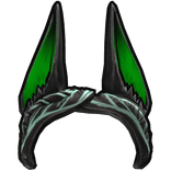 Green Cartoony Anubis Ears