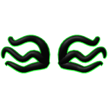 Green Cartoony Tentacles