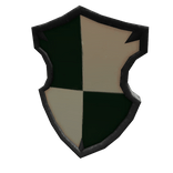 Green Checkered Praetorian Shield