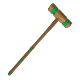 Green Croquet Mallot