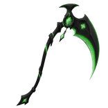 Green Cursed Soulreaper Scythe