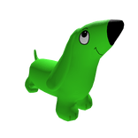 Green Dachshund/Jamnik Bus Mascot 🚌