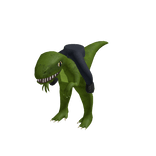 Green Dino Rider Halloween Costume