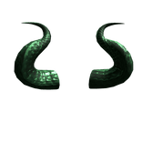 Green Dragon Horns