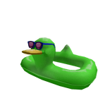Green Duckie Floatie