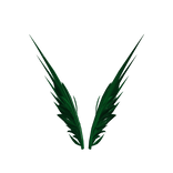 Green Envy Pixie Wings