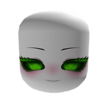 Green Eyes of Sin Face