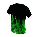 Green Flames T-shirt