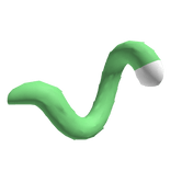 Green Floofy Cat Tail (Kemono / Furry / Cute)