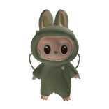 Green Grape Labubu Backpack