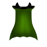 Green Halloween Vampire Cape