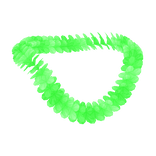 Green Hawaiian Lei Necklace