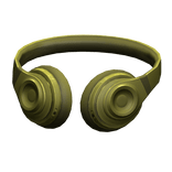 Green Headphones Neck