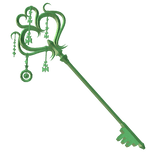 Green Heart key 