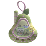 Green Igari Kei Pear Keychain