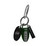 Green INF sport car keys