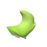 Green Lemonade Kemono Puppy Tail