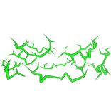 Green Lightning Top Aura