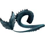 Green Long Siren Tail