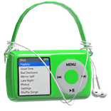 Green MP3 Shoulder Bag