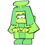 Green Shoulder Pal - DELTARUNE