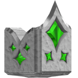 Green Silver Star Gauntlet L [R6]