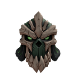 Green Skull Mask Helmet