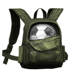 Green Soccer Backpack