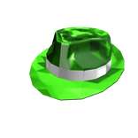 Green Sparkle Time Fedora